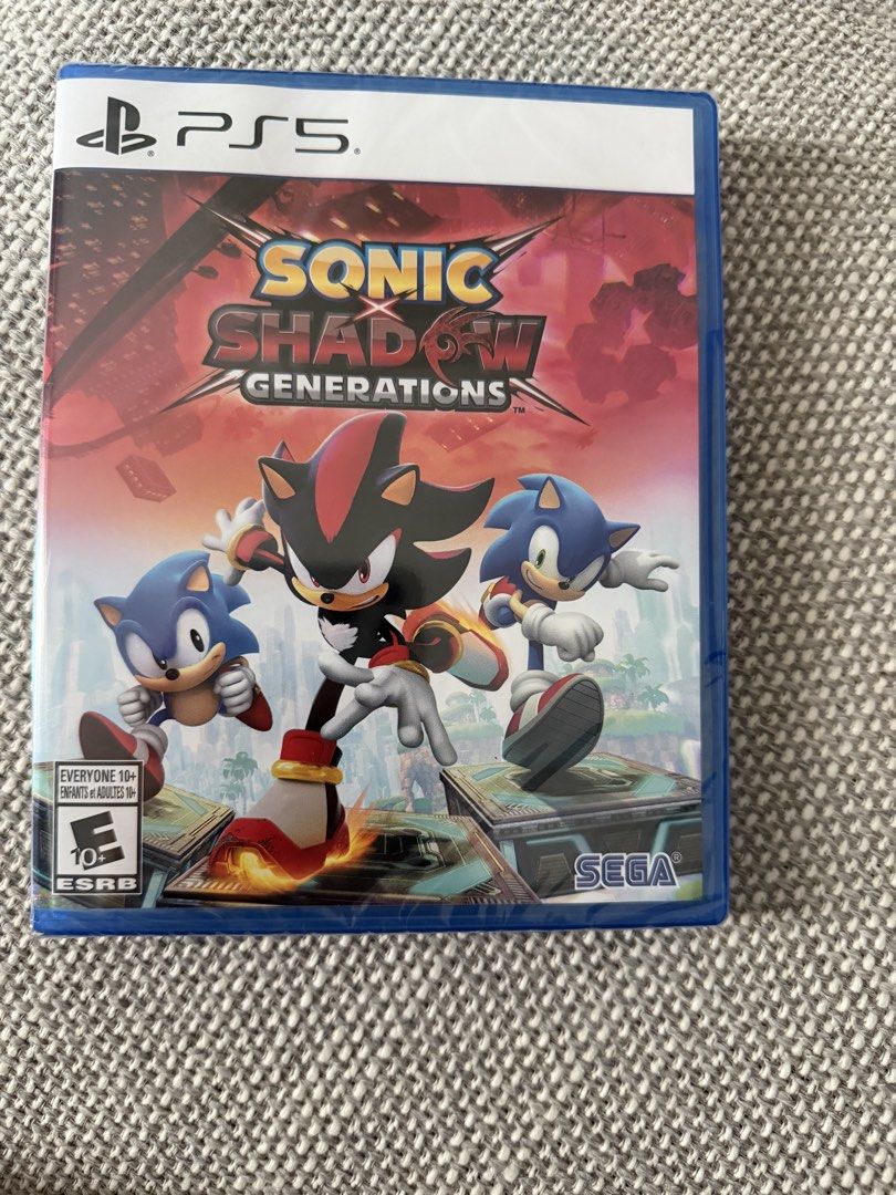 Sonic Shadow Generation (Category: PlayStation) located in Singapore. Submitted by xhchan (Listing ID 1468567621, Image 1). Description: .