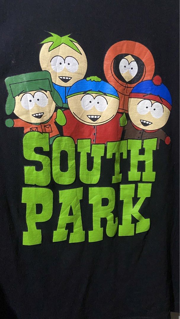 SOUTHPARK PROMO TEE (Category: Tshirts & Polo Shirts ) located in Davao. Submitted by ronz31 (Listing ID 1468505453, Image 3). Description: PTPA/FS SOUTH PARK PROMO TEE MED/WITH BACKHIT W:20" L:27" DM📩.