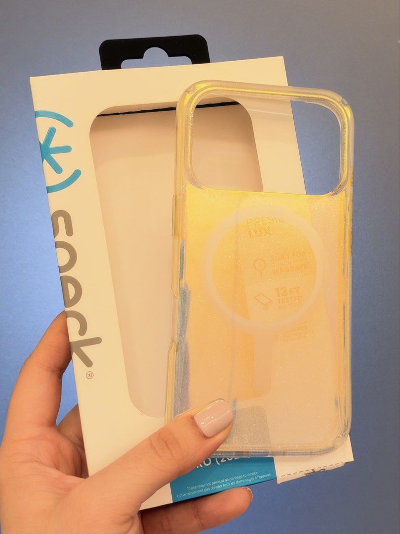Speck Lux Case for iPhone 17/18 Pro (Category: Cases & Sleeves) located in Marikina City. Submitted by casesandmanymore (Listing ID 1468572780, Image 1). Description: .