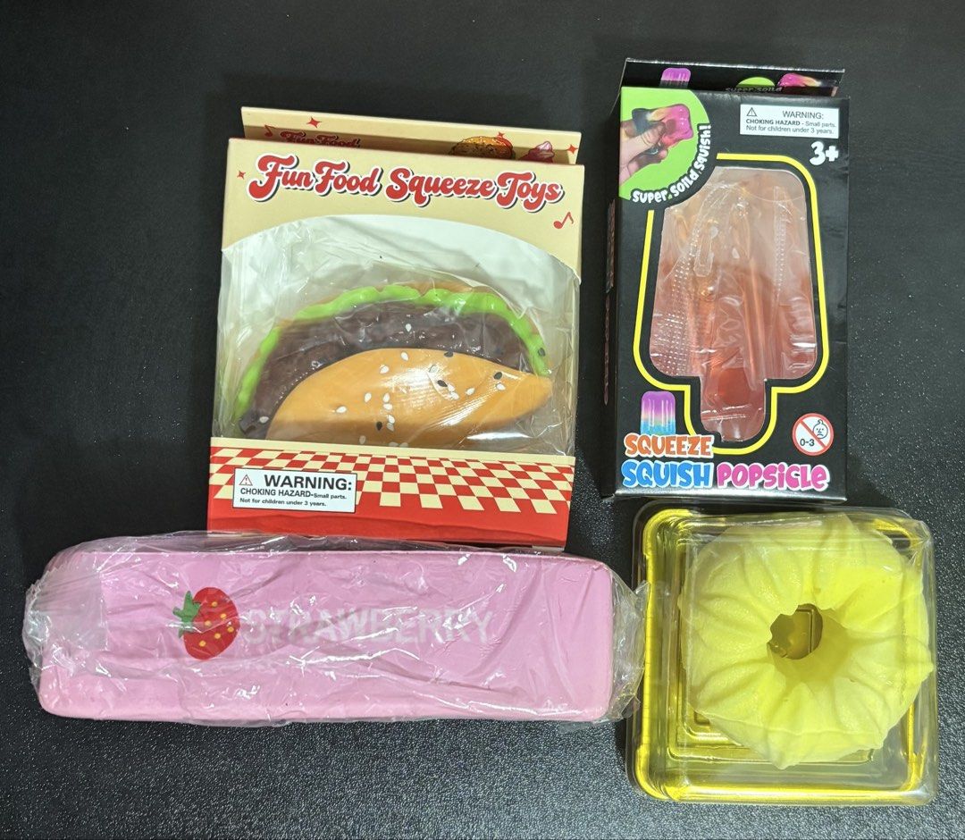SQUISHY BUNDLE SET (Category: Plushies & Soft Toys) located in Taguig. Submitted by yssarita (Listing ID 1468657682, Image 1). Description: .