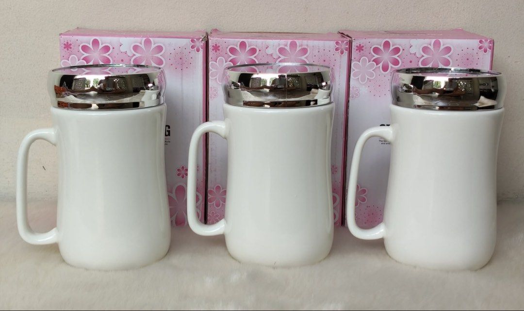 Starbucks inspired ceramic mugs with cover (Category: Beverages) located in Quezon City. Submitted by docshop.orig (Listing ID 1468575639, Image 2). Description: .