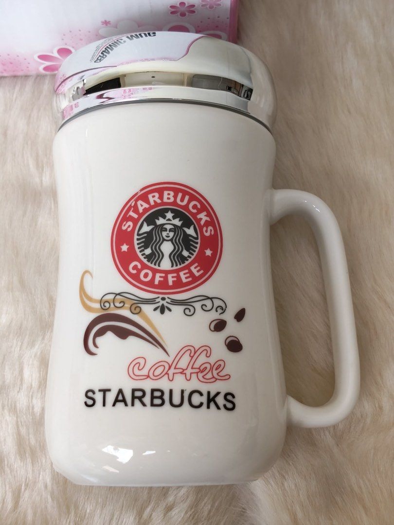 Starbucks inspired ceramic mugs with cover (Category: Beverages) located in Quezon City. Submitted by docshop.orig (Listing ID 1468575639, Image 3). Description: .