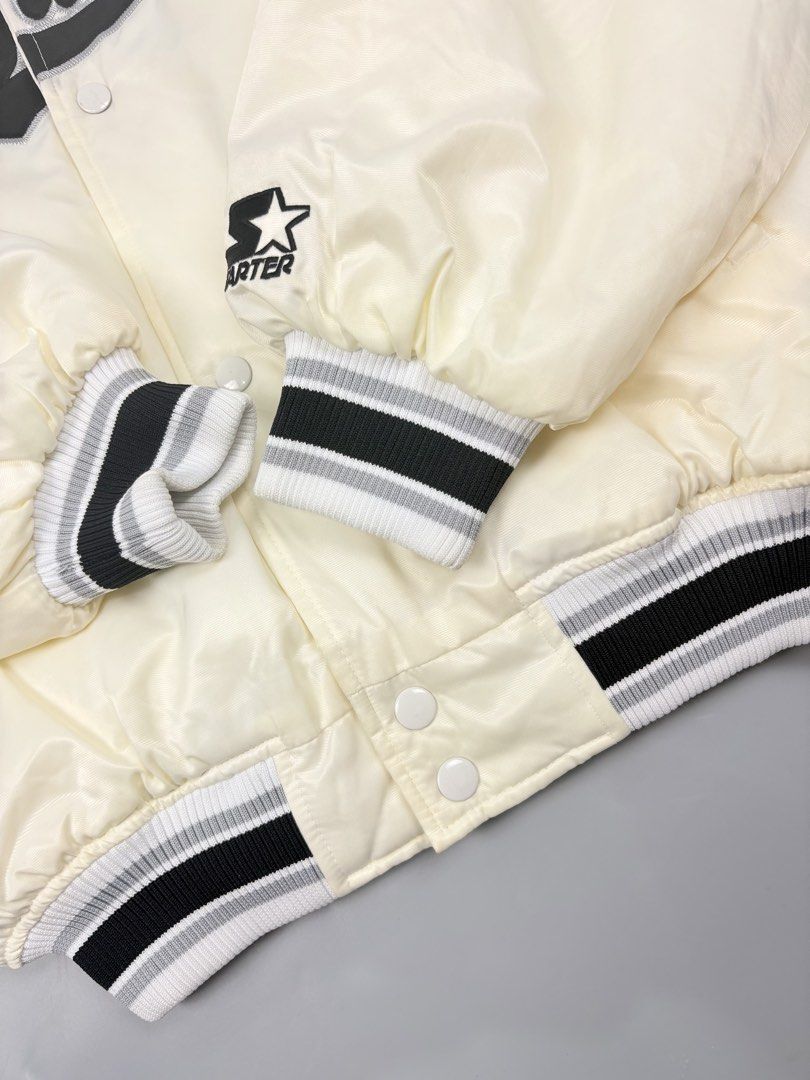 Starter (Category: Coats, Jackets and Outerwear) located in Manila. Submitted by _remyboyz (Listing ID 1468539660, Image 3). Description: NFL San Francisco Varsity Jacket Size small on tag 24x27 dimes No issue!.