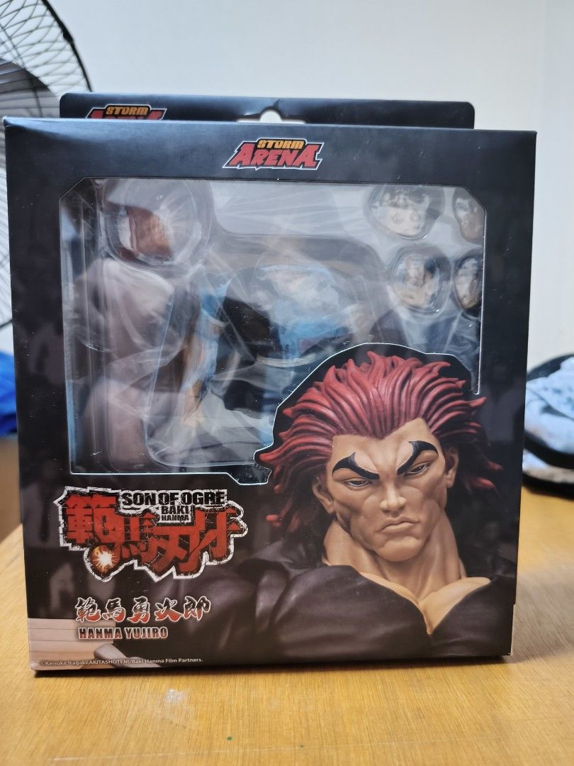 Storm Collectibles Hanma Yujiro (Category: Figurines & Statues) located in Manila. Submitted by _bismuth_ (Listing ID 1468653432, Image 1). Description: Storm Arena Hanma Yujiro FOR SALE ONLY PASS SA TRADE OFFERS BIB FIXED No issues with the figure and all accessories are complete (see pics) AUTO IGNORE LOWBALLERS Disclaimer: I value respectful and productive communication. Please note that if a conversation becomes unproductive, repetitive or ve