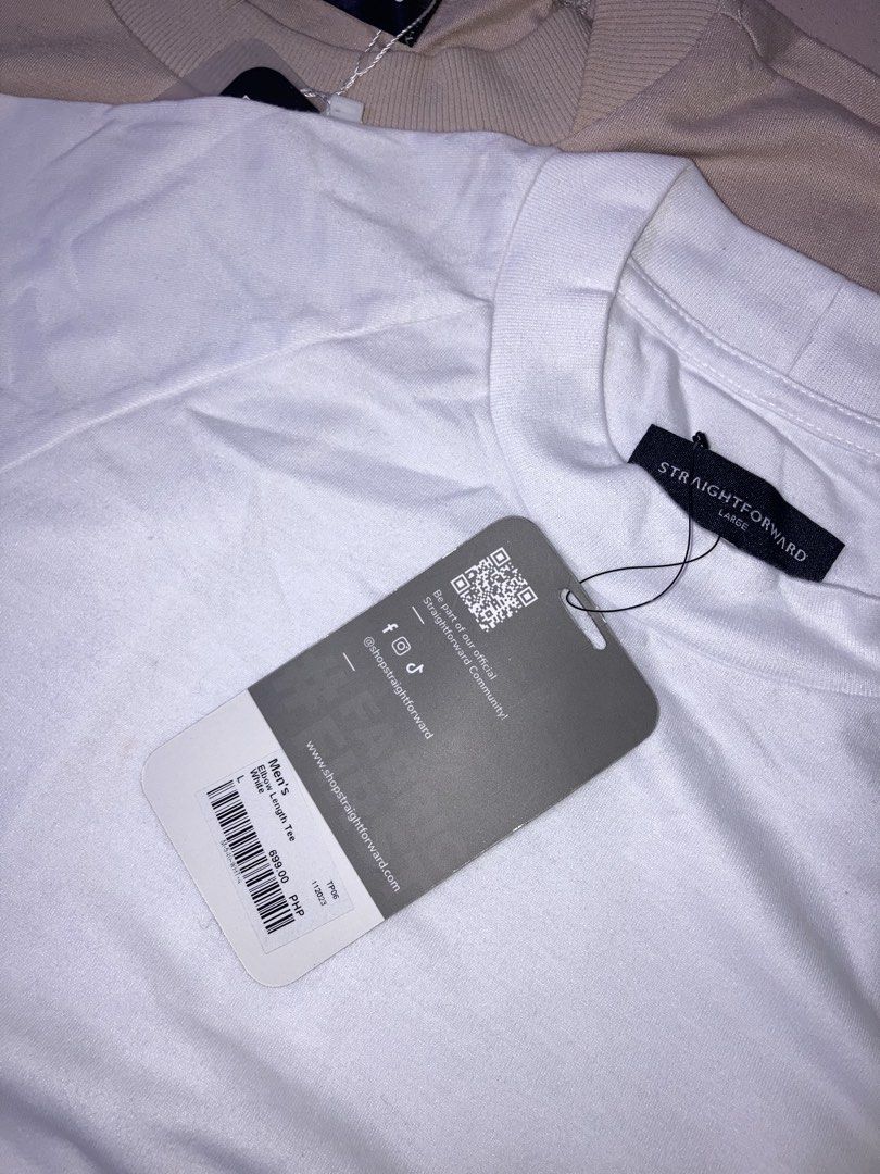 Straightforward TShirt (Category: Tshirts & Polo Shirts ) located in Bacoor. Submitted by nyanliyi (Listing ID 1468543864, Image 3). Description: Never been used. Can provide you a proof that I buy it from their shop. Original price is 899, selling it for 550. Can be use by a woman. RFS: No longer need it..