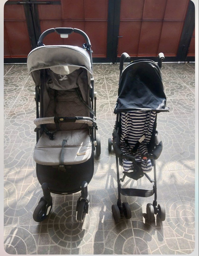 Stroller: Looping Squizz (Category: Strollers) located in Manila. Submitted by fortprotectivefloorcoating (Listing ID 1468656076, Image 1). Description: Upgraded wheels to extend kid’s age usage and for all terrain. Has storage bag for aircraft cabin-travel design. Posted price is for the 2 items (in the pic)..