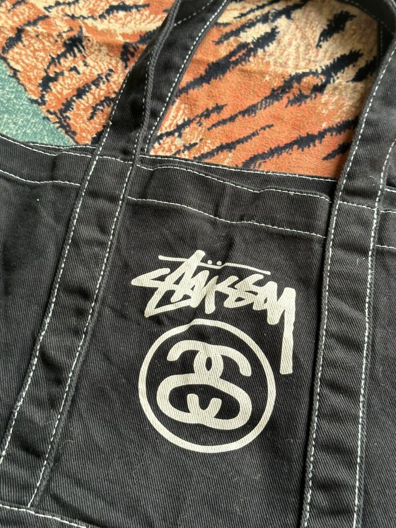 Stüssy mini tote bag (Category: Luxury Bags & Wallets) located in Los Banos. Submitted by streetwear.collections (Listing ID 1468642573, Image 2). Description: Stüssy mini tote bag Excellent condish Php 1300 Thanks! .