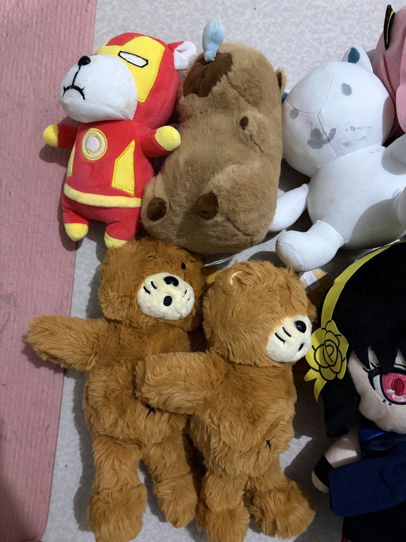 Stuffed toys lot (Category: Plushies & Soft Toys) located in Quezon City. Submitted by mc.dandelion (Listing ID 1468712252, Image 3). Description: Some have tags Olaf need wash As is ✨.
