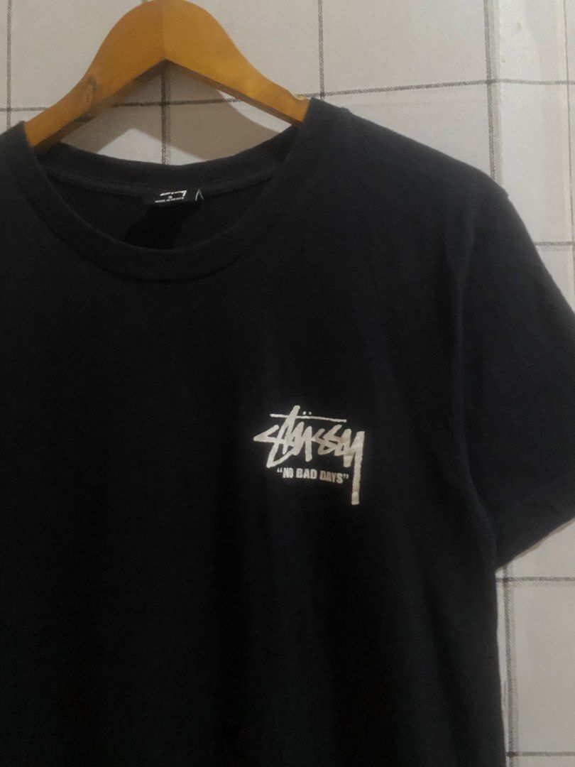 STUSSY (Category: Activewear) located in Gumaca. Submitted by dnlflvr.fits (Listing ID 1468508199, Image 3). Description: STUSSY SUMMER “NO BAD DAYS” EXCELENT TO ASNEW AUTHENTIC|LEGIT NO CRACK PRINT MEDIUM FITTINGS (19x28) DM ME TO PURCHASE 📩📩.