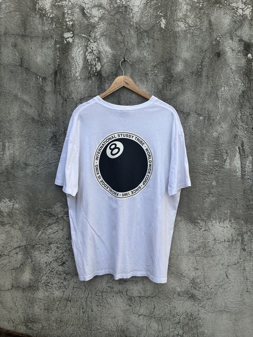 Stussy 8 Ball (Category: Tshirts & Polo Shirts ) located in Taguig. Submitted by rafaeljohnmangi (Listing ID 1468621687, Image 2). Description: Stussy ‘8 Ball’ 23 x 29 Large Color rate: 9.5/10 NO ISSUE.