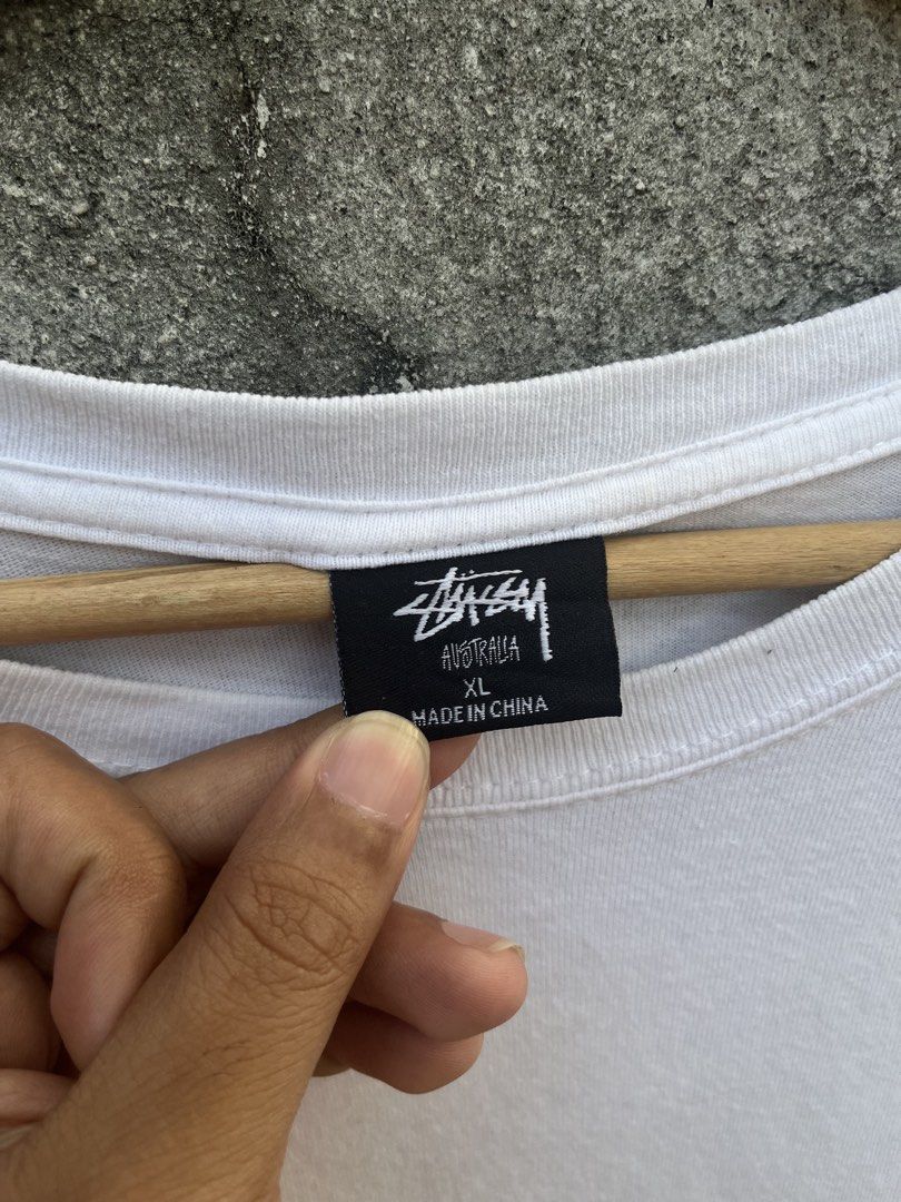 Stussy ‘Italic Collage’ (Category: Tshirts & Polo Shirts ) located in Taguig. Submitted by rafaeljohnmangi (Listing ID 1468621434, Image 3). Description: Stussy ‘Italic Collage’ Authentic 23.5 x 30.5 Xlarge Color rate: 9.5/10 Issue: graphic stains.