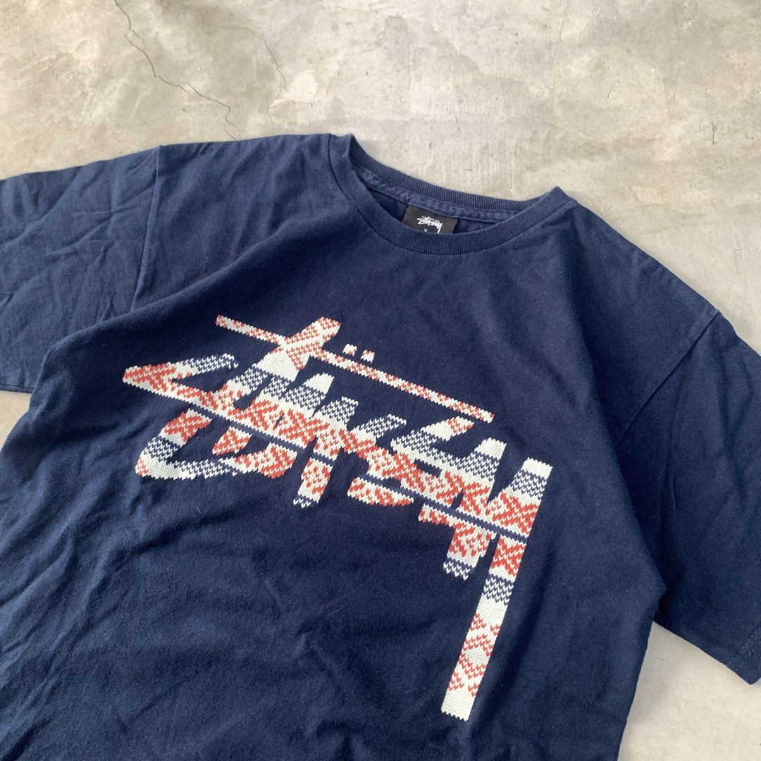 STUSSY STOCK KNIT TEE (Category: Activewear) located in Manila. Submitted by end.user.ph (Listing ID 1468656736, Image 3). Description: STUSSY TOCK KNIT TEE Small (25x18).