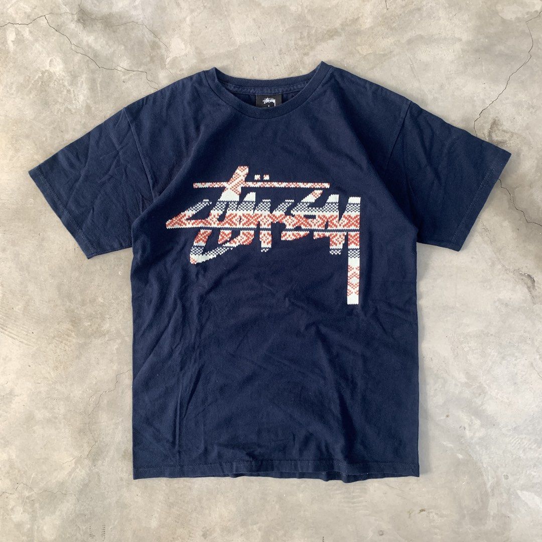 STUSSY STOCK KNIT TEE (Category: Activewear) located in Manila. Submitted by end.user.ph (Listing ID 1468656736, Image 1). Description: STUSSY TOCK KNIT TEE Small (25x18).