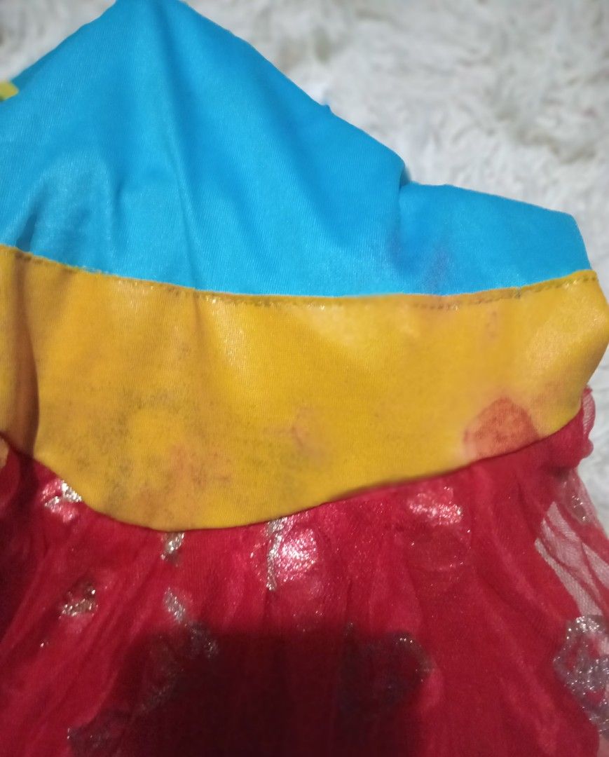 Supergirl Costume 5-6y (Category: Babies & Kids Fashion) located in Quezon City. Submitted by kyleenscloset (Listing ID 1468690680, Image 3). Description: ♡supergirl dress | costume ♡fits 5-6y ♡bought from ukay so manage expectations ♡browse photos for flaws ♡stain possibly washable ♡velcro closure at the back .