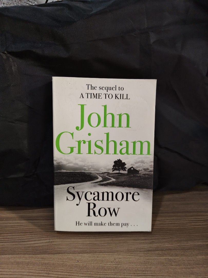 Sycamore Row by John Grisham (Category: Storybooks) located in Pasig City. Submitted by bookukayclub (Listing ID 1468656311, Image 1). Description: Details: ⤷ All books are AUTHENTIC. ⤷ 𝗠𝗢𝗣: GCsh / Mya / Mribnk ⤷ 𝗠𝗢𝗗: SCO / Lmove / J&T ⤷ Shipping fees are shouldered by the buyer. ⤷ ₱5 packing fee ⚲ Pasig City, Metro Manila.