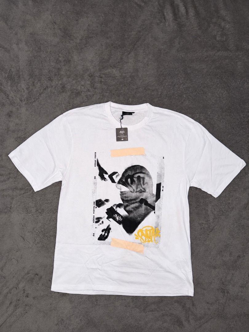 SYNA White T-Shirt – Black & White Graphic (Category: Tshirts & Polo Shirts ) located in Manila. Submitted by ovrcast.ph (Listing ID 1468528021, Image 1). Description: .