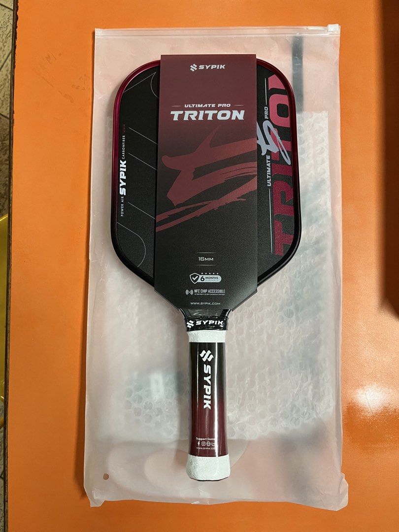 Sypik Triton 5 Cherry Red (Category: Racket and Ball Sports) located in Davao. Submitted by dreisu.pb (Listing ID 1468637979, Image 2). Description: For Sale! Sypik Triton 5 Cherry Red Few stocks left! Comes with free 3pcs. overgrip ₱10,500 FIRM! Davao City location MOP: Maribank / GoTyme .