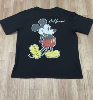 Vintage 90s Mickey Mouse Basketball Shirt Hytex Disney (Pit 21 / Labuh ...