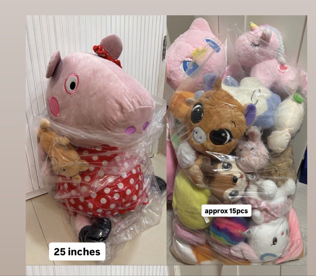 Take all - Stuffed toys (Category: Plushies & Soft Toys) located in Manila. Submitted by mummyrandom (Listing ID 1468687497, Image 1). Description: Needs cleaning:).