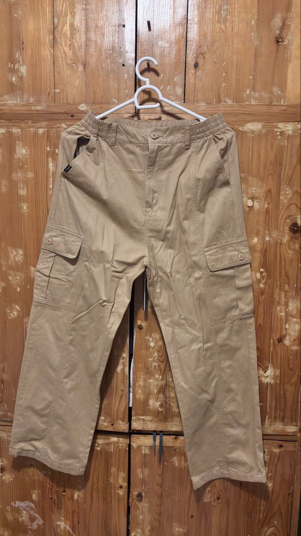 Tan Cargo Pants (Category: Other Bottoms) located in Manila. Submitted by curatedbyiz (Listing ID 1468668490, Image 1). Description: I will not entertain any questions in the chat that have already been answered here: -Tan Cargo Pants -Garterized Band -Has multiple pockets -Location: Manila -PAYMENT METHODS: Gcash/Gotyme -No meetups strictly due to privacy reasons. - I will ONLY entertain questions about this listing if it's not included in the s