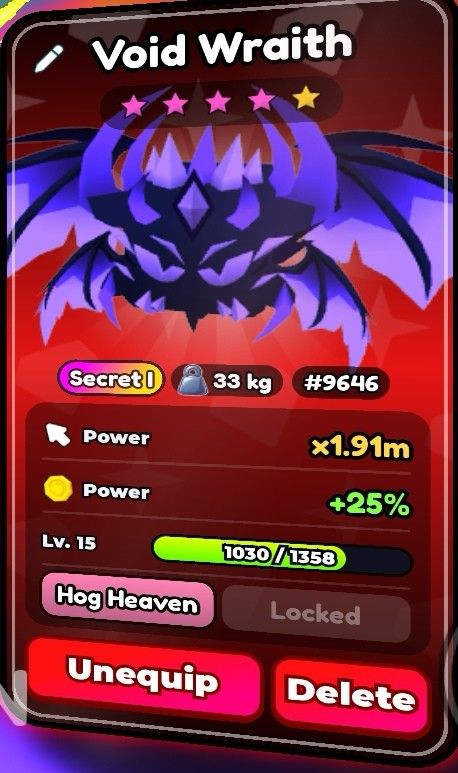 Tap Simulator Reborn Secret Void Wraith (Category: In-Game Products) located in Manila. Submitted by strgj789 (Listing ID 1468703163, Image 1). Description: Game name: Tap Simulator Reborn secret pet 1 Void Wraith 1 in 500K dm me for more info!! .