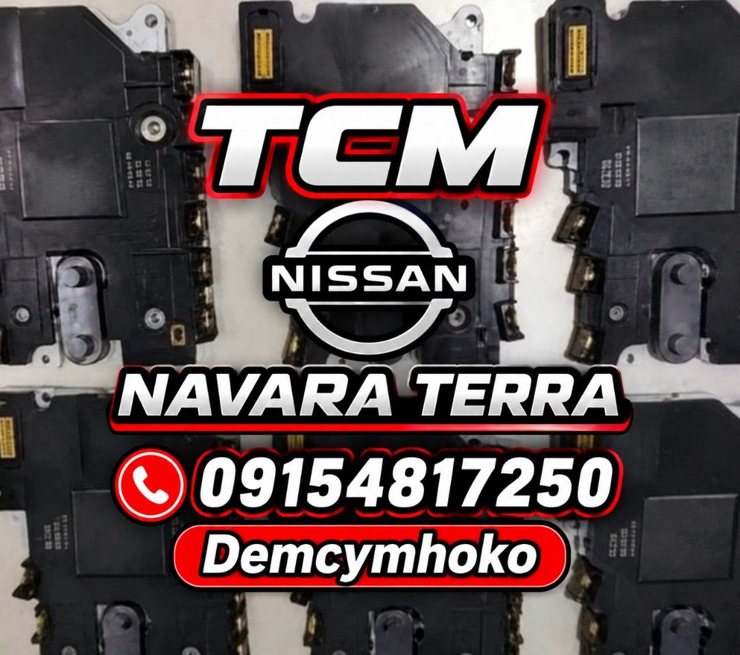 TCM Nissan terra/navara (Category: Steering, Brakes, Control Parts and Accessories) located in Manila. Submitted by demcymohko (Listing ID 1468635223, Image 1). Description: TCM & VALAVEBODY FOR NISSAN NAVARA Transmission Control Module✅ VALVE BODY✅ diagnostic trouble code‼️ P0720‼️ P1850‼️ P0700‼️ Limited speed‼️ Not changing gears‼️ No PRND display in dash panel‼️ No manual mode‼️ Erratic shifting‼️ Brandnew tested with program Plug and play on