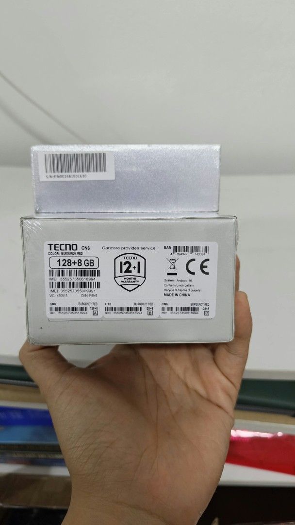Tecno Camon Slim 5G Smartphone (Category: Android Others) located in Marikina City. Submitted by namocats (Listing ID 1468543726, Image 3). Description: 🔥 FOR SALE: Brand New, Factory Sealed TECNO Camon Slim 5G (128GB) - 100% Authentic! 🔥 I have 3 units available for sale. All are completely untouched, unopened, and still wrapped in their original factory plastic. Perfect for gifts, personal use, or reselling! Huge savings compared to buying at