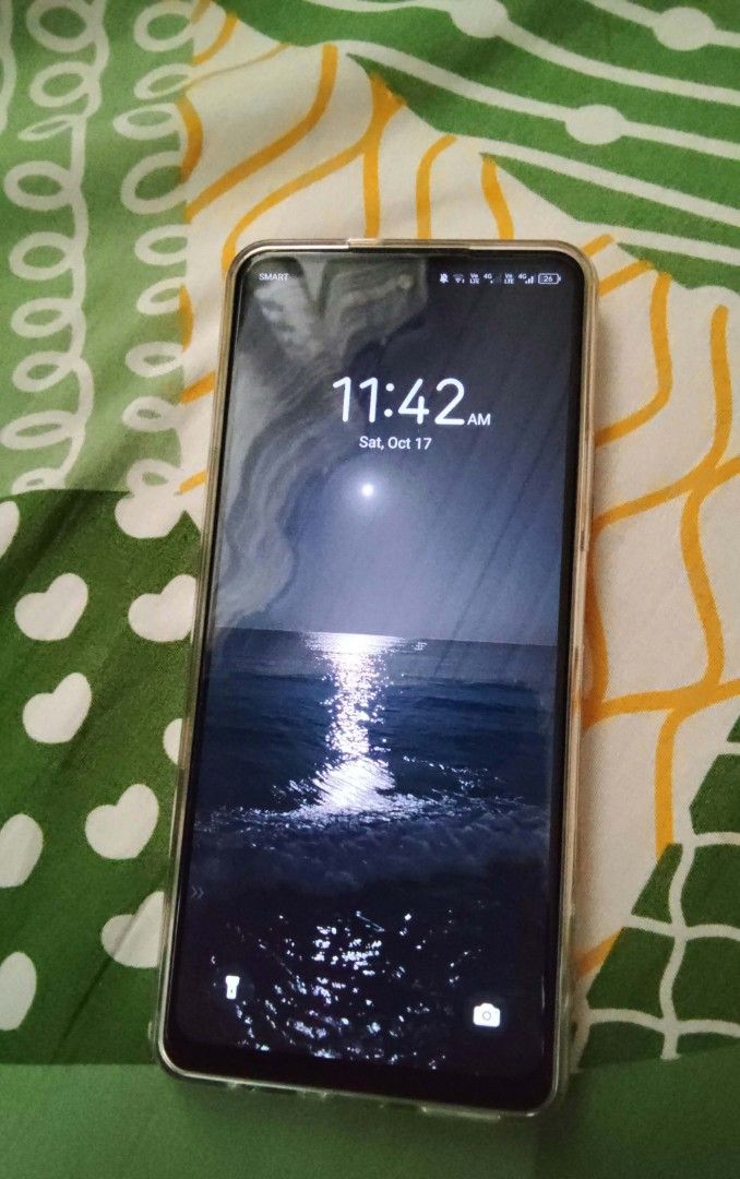 Tecno Spark 20 Pro (RUSH) (Category: Android Others) located in Manila. Submitted by brighttree.3f1574 (Listing ID 1468529036, Image 1). Description: No issues at all, except for minimal scratches on sides due to phone case : )) Tecno Spark 20 Pro Specifications Model: KJ6 Resolution: 1080 x 2460 Size: 6'78 inch. Type: IPS LCD; 120Hz Dual Sim Android 13 - HiOS 13.5.0 Storage Ram: 8gb + 8gb expandable Rom: 256gb Chipset: Mediatek Helio G99 Main Ca