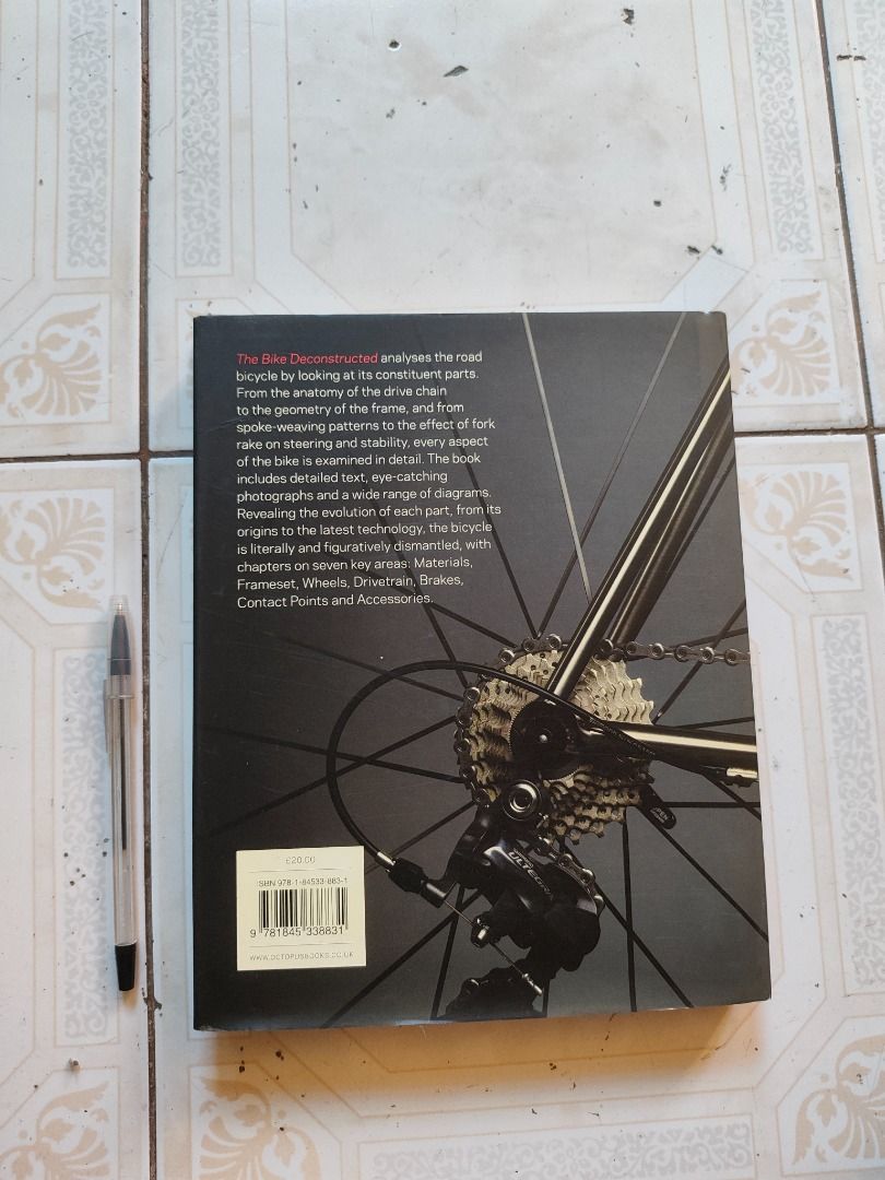 The Bike Deconstructed Book (Category: Textbooks) located in Pasay City. Submitted by denimdude.ph (Listing ID 1468575827, Image 2). Description: new, i did not read this.