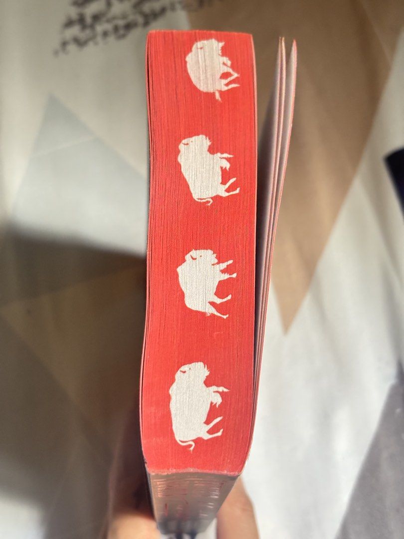 The Buffalo Hunter Hunter by Stephen Graham Jones (Category: Storybooks) located in Santa Maria. Submitted by jellolol (Listing ID 1468557417, Image 2). Description: - Special edition paperback book - Stunning red sprayed edges with unique white buffalo stencils on the fore-edge - Beautiful deckled and colored page blocks - 100% clean pages, ready to read or display - Like new condition Shipping thru j&t or lalamove.