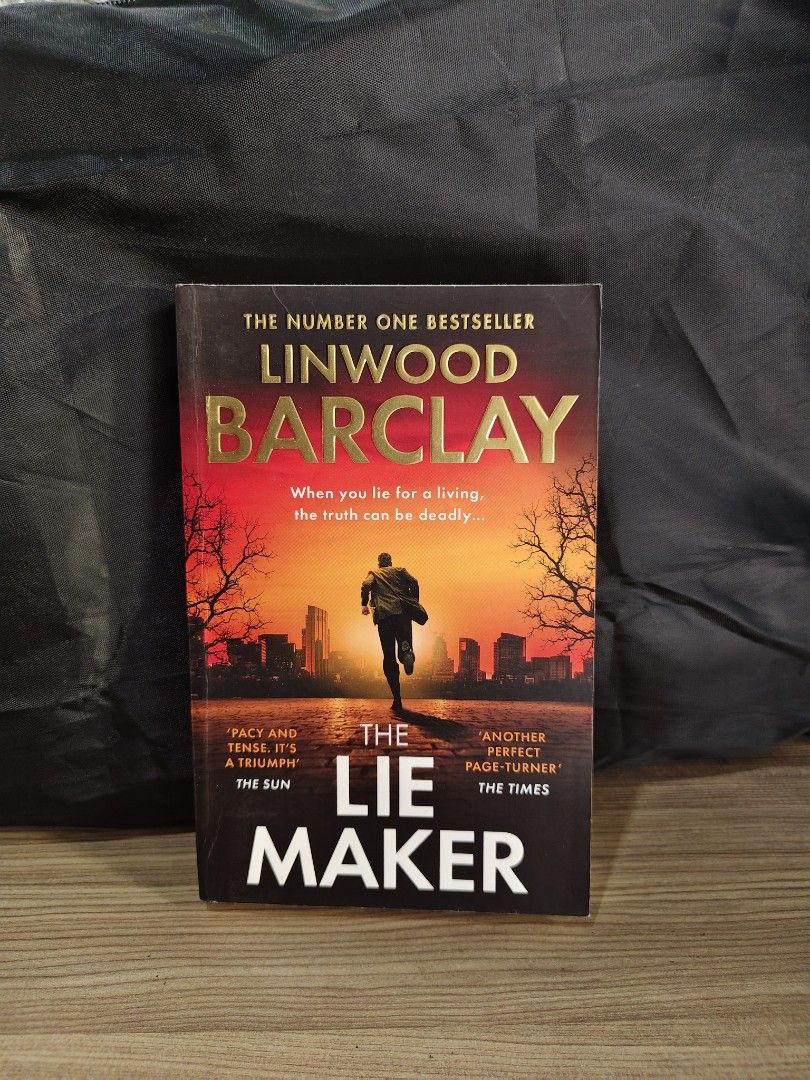 The Lie Maker by Linwood Barclay (Category: Storybooks) located in Pasig City. Submitted by bookukayclub (Listing ID 1468655254, Image 1). Description: Details: ⤷ All books are AUTHENTIC. ⤷ 𝗠𝗢𝗣: GCsh / Mya / Mribnk ⤷ 𝗠𝗢𝗗: SCO / Lmove / J&T ⤷ Shipping fees are shouldered by the buyer. ⤷ ₱5 packing fee ⚲ Pasig City, Metro Manila.
