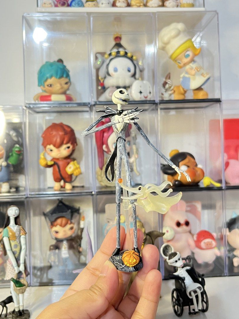 The Nightmare Before Christmas Figures Set (Category: Figurines & Statues) located in Manila. Submitted by ana_maekes (Listing ID 1468684159, Image 3). Description: - The Nightmare Before Christmas collectible figures available as a bundle or individual pieces - Includes Jack Skellington with Zero and pumpkin base - Includes Sally with her black cat and basket - Includes Lock, Shock, and Barrel on a chained display base - Excellent detail on all 
