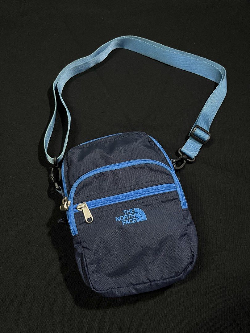 THE NORTH FACE SLING BAG (Category: Sling Bags) located in Quezon City. Submitted by headline. (Listing ID 1468676737, Image 1). Description: THE NORTH FACE SLING BAG BLUE EXCELLENT CONDITION (SEMI FADE SLING BUT PRESENTABLE) FOR ONLY:750php +SHIPPING FEE.