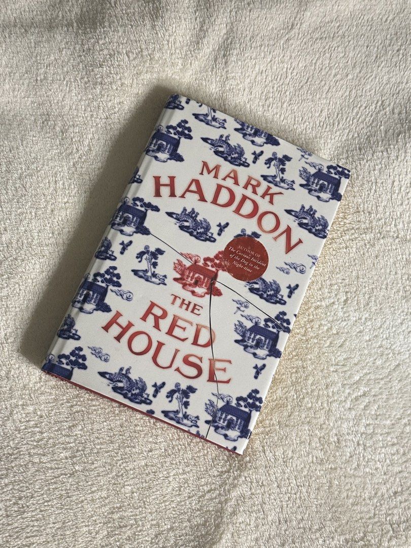 The Red House by Mark Haddon (Hardcover) (Category: Storybooks) located in Tabuk. Submitted by eiramenah (Listing ID 1468619670, Image 1). Description: Title : The Red House by Mark Haddon Hardcover Edition — bought this on black app livestream expecting it to be thriller since i did no research, LOL. condition : tanning, minimal foxing, preloved, readable pages still though.