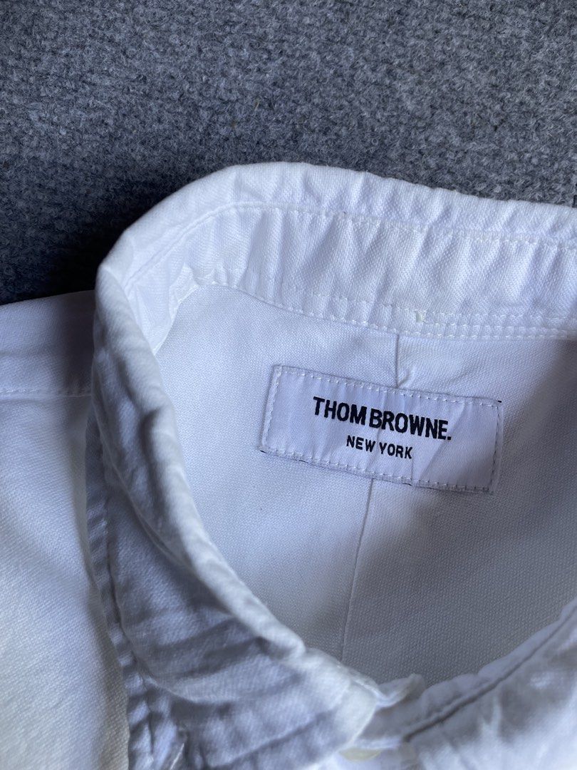 Thombrowne longsleeve button down (Category: Luxury Apparel) located in Tacloban City. Submitted by solothriftfinds (Listing ID 1468540032, Image 2). Description: Thombrowne long sleeve button down good condition No issue.