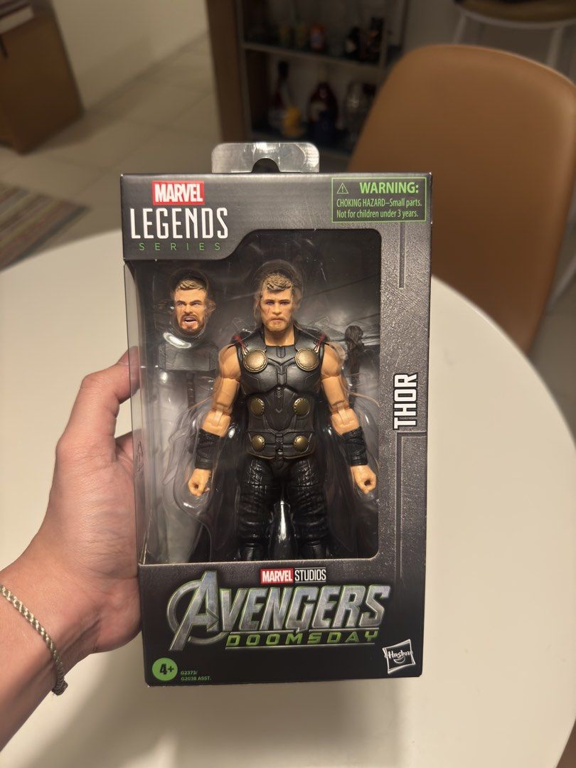Thor Doomsday Marvel Legends (Category: Figurines & Statues) located in Paranaque City. Submitted by southsidesamurai_17 (Listing ID 1468655265, Image 1). Description: For sale or for trade Looking for daredevil secret wars or spider-man symbiote secret wars Meetups in podium or alabang area.