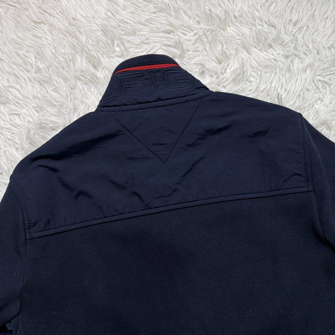Tommy Hilfiger (Category: Coats, Jackets and Outerwear) located in Baguio. Submitted by sellingtonshop (Listing ID 1468525653, Image 3). Description: t16. Tommy Hilfiger zip-up jacket Size: XS Dimes: 25*19 Condition: very good Issue: fine lints Mine: 780 Steal: 880 Grab: 980.