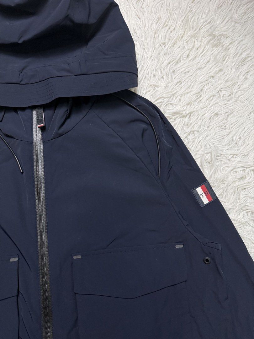Tommy hilfiger (Category: Coats, Jackets and Outerwear) located in Baguio. Submitted by sellingtonshop (Listing ID 1468526292, Image 3). Description: t17. Tommy Hilfiger rain jacket *wind and water proof Size: S on tag fits M Dimes: 29*22 Condition: excellent Issue: washable dirt fresh from box 📦 Mine: 1280 Steal: 1480 Grab: 1680.
