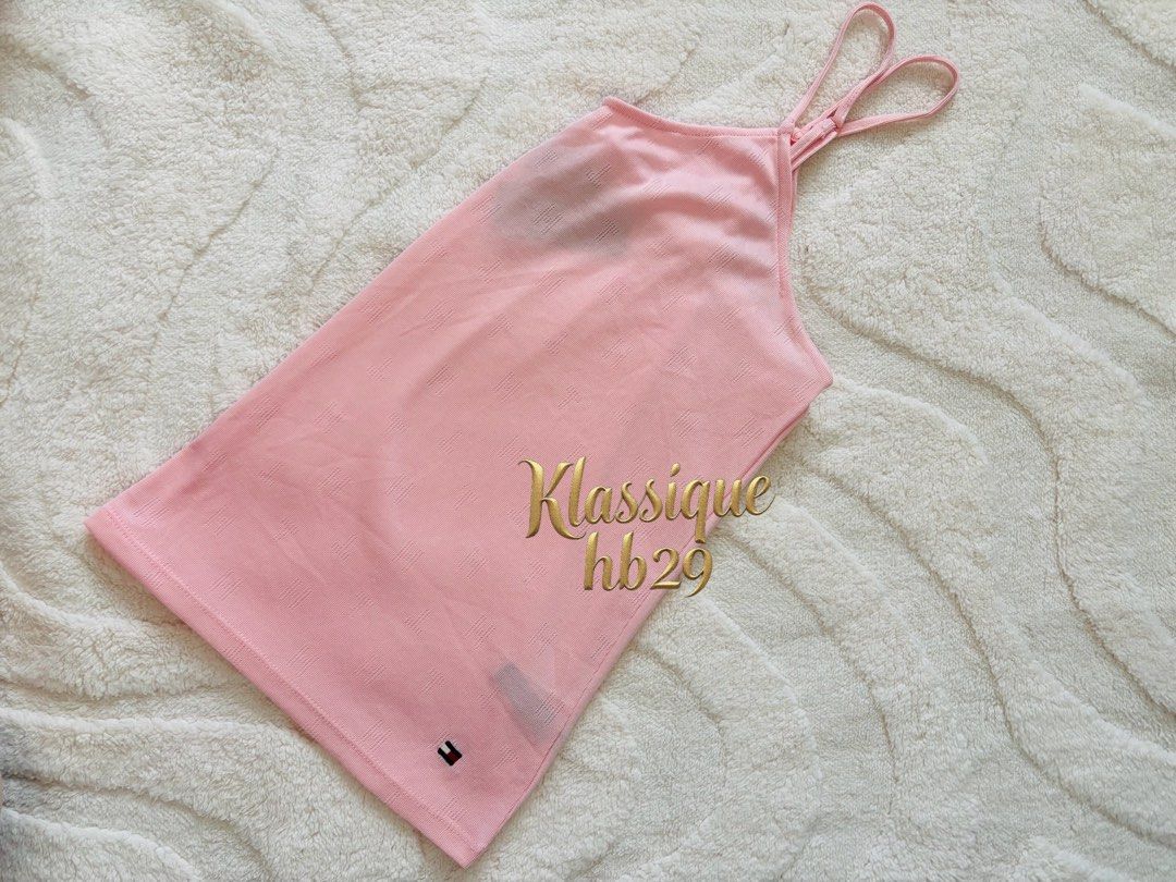 Tommy Hilfiger (Category: Undergarments & Loungewear) located in Lipa City. Submitted by klassique_handbags (Listing ID 1468576725, Image 2). Description: ✅Available✅ ❤️Tommy Hifiger❤️ 2-Piece Pointelle Cami & Boxer Pajama Set in Pink (M) size soft & stretch 💯original🇱🇷 sf not included courier Lbc📦 1,400) php Disclaimer: All trademarks, logos, and brand names mentioned or used in our products/services are the property of their respective owne