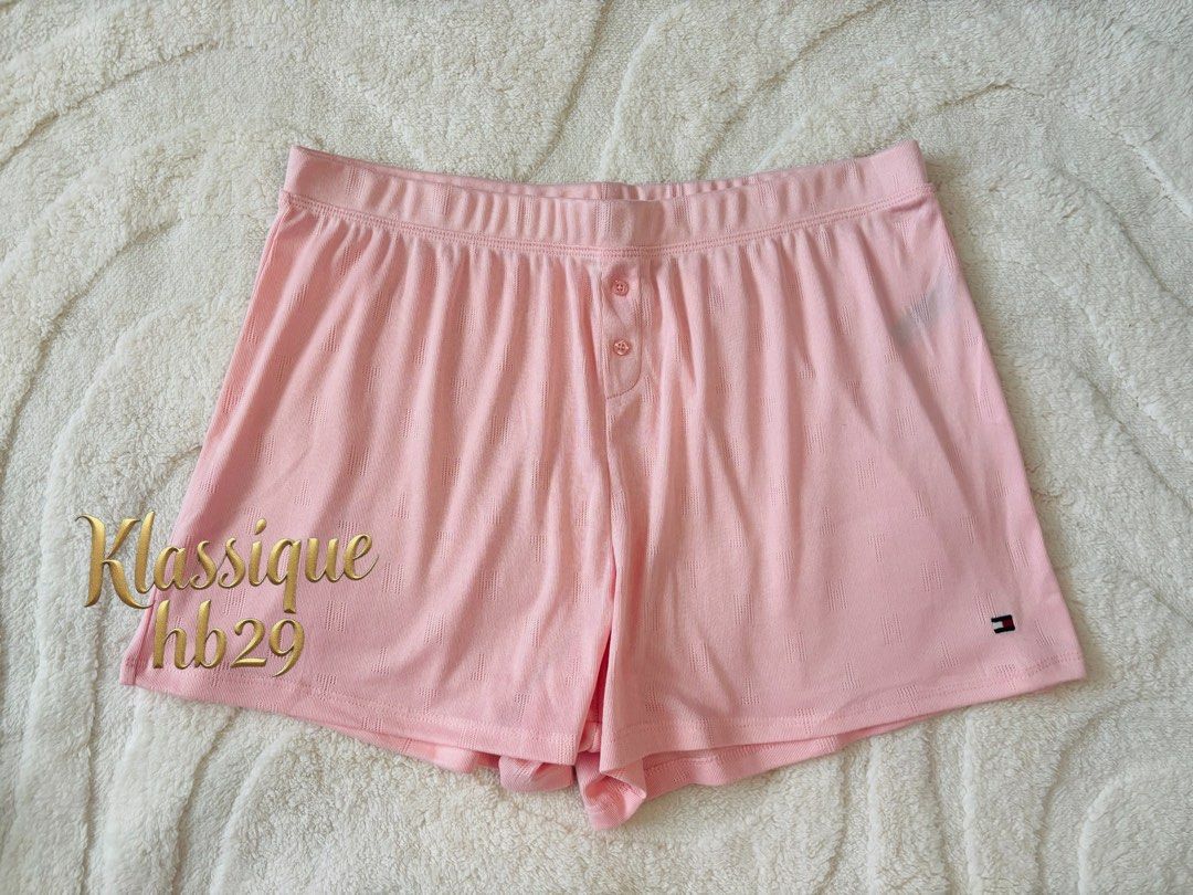 Tommy Hilfiger (Category: Undergarments & Loungewear) located in Lipa City. Submitted by klassique_handbags (Listing ID 1468576725, Image 3). Description: ✅Available✅ ❤️Tommy Hifiger❤️ 2-Piece Pointelle Cami & Boxer Pajama Set in Pink (M) size soft & stretch 💯original🇱🇷 sf not included courier Lbc📦 1,400) php Disclaimer: All trademarks, logos, and brand names mentioned or used in our products/services are the property of their respective owne
