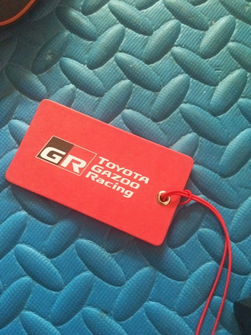 Toyota Gazoo Racing GR Jacket Black Size L (Category: Coats, Jackets and Outerwear) located in Manila. Submitted by kchingx (Listing ID 1468548043, Image 3). Description: - Official Toyota Gazoo Racing merchandise with tag attached - Color: Black with striking red accents on cuffs and zipper trim - Branding: Iconic GR logo featured on the back, chest, and hang tag - Size: Large, unisex fit - Closure: Full-zip front.
