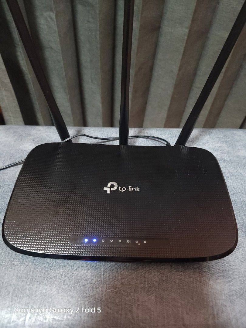 Tp Link Router (Category: Networking) located in Manila. Submitted by chrizbrown (Listing ID 1468680962, Image 2). Description: Tp Link Router ● 100% No Issue ● with Power Adapter ● 700 pesos Lalamove nyo nalang kung malayo kayo, willing to VideoCall para mapakita sa inyo bago nyo i-book. own Rider at Booking nyo para safe kayo. 📌 No Last Price, mababa na mga binebenta ko at walang issue kaya wag babaratin. Tondo Location ko. I Do Also have diff