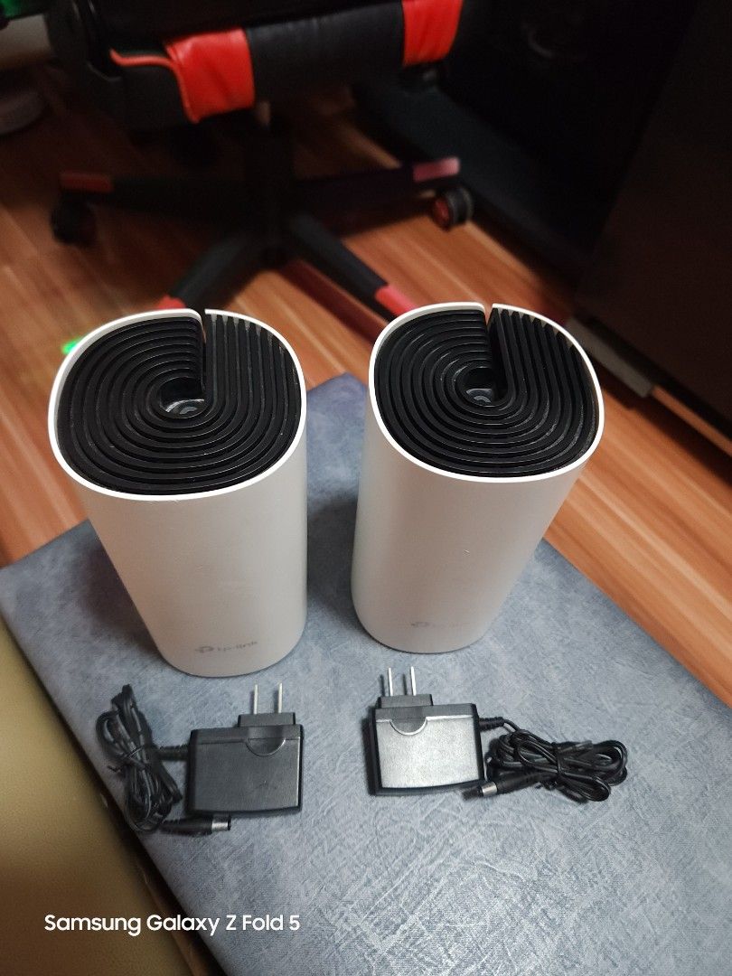 Tp Link Whole Home Mesh Wifi System (Category: Networking) located in Manila. Submitted by chrizbrown (Listing ID 1468579228, Image 3). Description: TP Link AC1200 Whole Home Mesh Wifi System. Deco M4R ● 100% No Issue ● with Power Adapter ● 1200 each Lalamove nyo nalang kung malayo kayo, willing to VideoCall para mapakita sa inyo bago nyo i-book. own Rider at Booking nyo para safe kayo. Tondo Location ko. I Do Also have different Network Provider