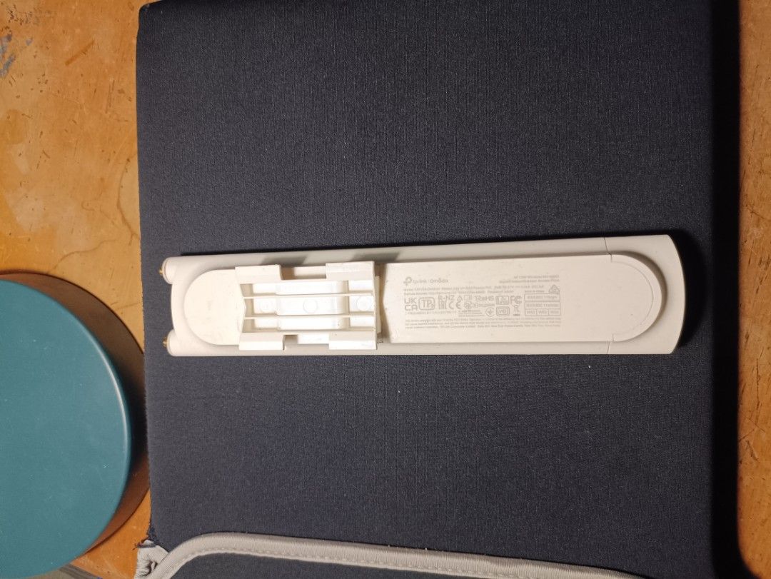 TP-Link EAP225-Outdoor (Category: Networking) located in Caloocan City. Submitted by sellstuffifound (Listing ID 1468670638, Image 3). Description: -TP-Link EAP225-Outdoor wireless access point unit - Condition: Lightly used, visible scratches, vandal on the power cord Includes: -POE injector(with mounting bracket) -Power cable(vandalized) -The router(without mounting bracket) -Antenas no box included, tested, just unit set itself. DM me for more