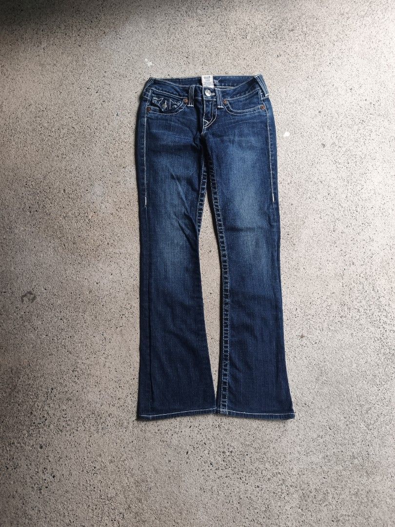 True Religion (Category: Jeans) located in Cabanatuan. Submitted by j_thrift. (Listing ID 1468509470, Image 2). Description: Size on tag 25 W 27-29 ON MEASUREMENT L36.