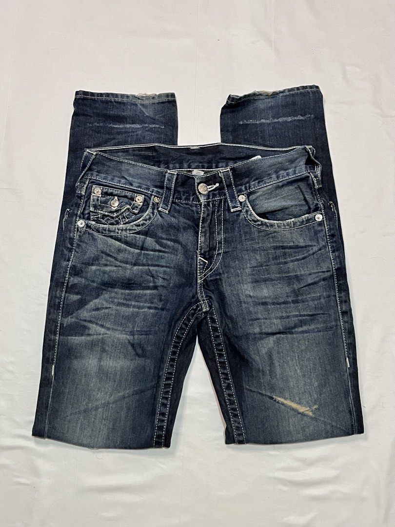 True Religion slim pants (Category: Jeans) located in Santa Rosa. Submitted by spanishlattelxver (Listing ID 1468619154, Image 1). Description: ⋆ 𝒷𝓇𝒶𝓃𝒹 : true religion ⋆ 𝓈𝒾𝓏𝑒 : 31-32 ⋆ 𝒻𝓁𝒶𝓌𝓈 : heel drag 𓏲ּ𝄢 𝒹𝑒𝓉𝒶𝒾𝓁𝓈 : auth tr ⋆˚꩜｡ 𝒎𝒊𝒏𝒆 : ₱750.