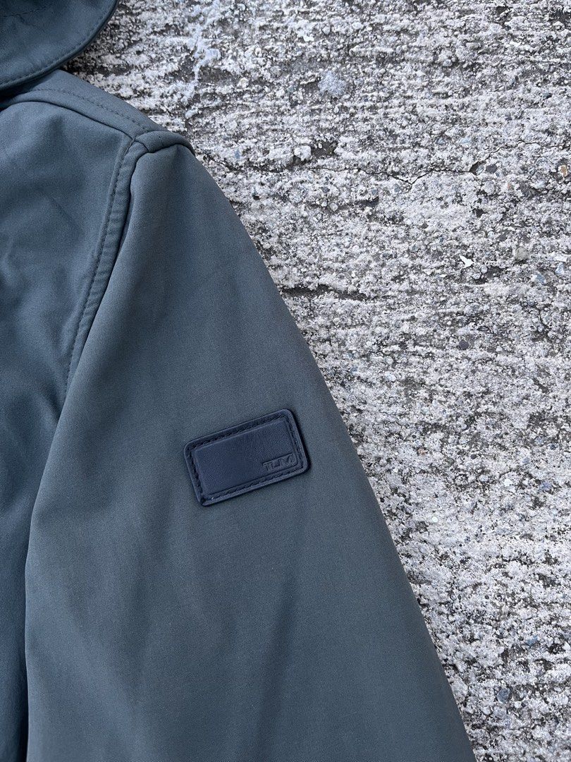 Tumi - Soft Shell - Field Hooded Jacket (Category: Coats, Jackets and Outerwear) located in Quezon. Submitted by _sortofgoodsph (Listing ID 1468607797, Image 3). Description: Tumi Soft Shell Field Hooded Jacket Size small on tag fits medium Dimensions: Pit to pit - 22” Length - 31.5” Sleeve - 26.5” Shoulder - 17.5” Hem - 22” Excellent condition No issue Note: Feel free to ask questions before purchasing .