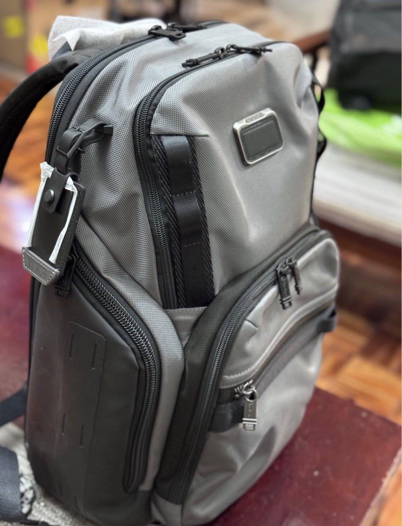 TUMI Alpha Bravo Search Backpack | Original (Category: Backpacks) located in Pasig City. Submitted by galagskdsh (Listing ID 1468580614, Image 1). Description: Selling my authentic TUMI Alpha Bravo Search Backpack. Condition: Good, well-maintained Authenticity: 100% Original Price: ₱17k negotiable, bought it for 37k few months back The catch? It already has my initials personalized on it. So if we happen to share the same initials, this is your l