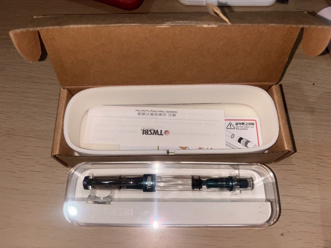 TWSBI Diamond 580ALR Prussian Blue – EF (Category: Stationery & School Supplies) located in Quezon City. Submitted by denisepl (Listing ID 1468586924, Image 2). Description: For Sale: TWSBI Diamond 580ALR Prussian Blue Nib: EF Condition: UNUSED Price: ₱4,500 Brand new/uninked and never used. Selling as part of collection decluttering. 📦 Shipping only — no meetups 📩 PM if interested..
