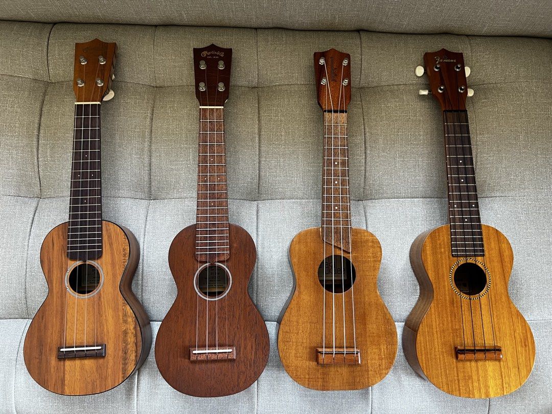 Ukulele (Kamaka, Martin, Famous) (Category: Musical Instruments) located in Dagupan City. Submitted by rick.cas (Listing ID 1468558436, Image 1). Description: Currently selling these ukes: • Martin OXK Soprano Ukulele - ₱15k • Martin S1 Soprano Ukulele (Solid Wood) - ₱20k • Kamaka HF-1 1970’s Soprano - ₱15k • Famous FS-8 Soprano Ukulele - ₱8k Regarding their cases: • Martin OXK (original gigbag) • Martin S1 (original gigbag + hardcase) • Kamaka H